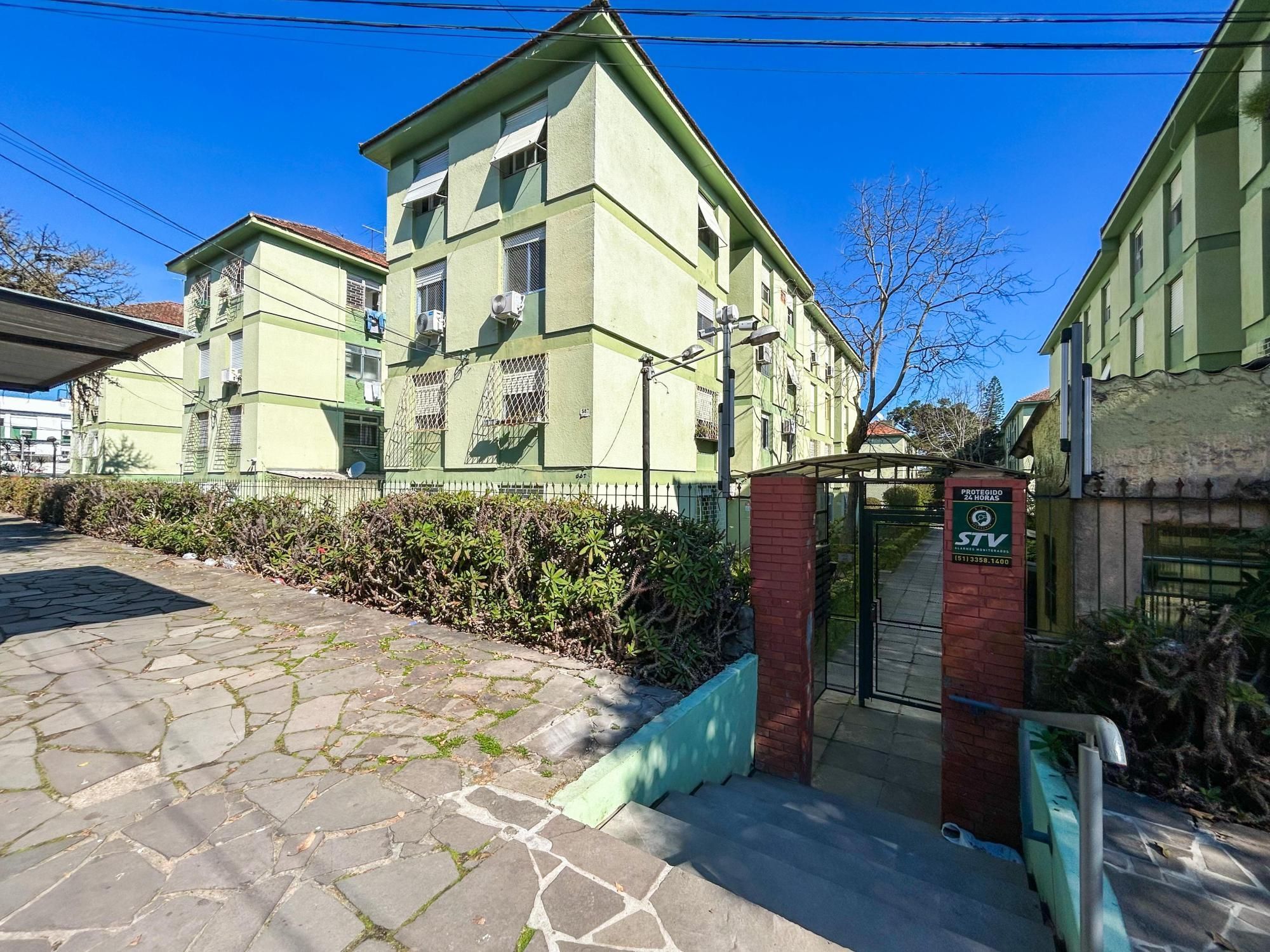 Apartamento à venda com 59m², 2 quartos, 1 vaga no bairro Cristal em Porto Alegre