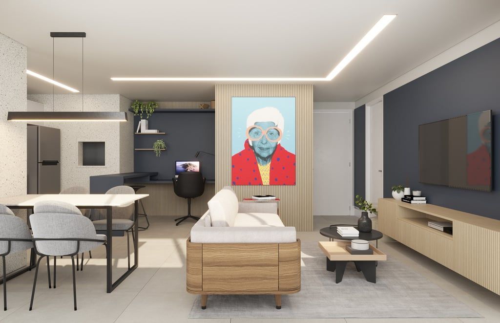 Apartamento, 1 quarto, 55 m² - Foto 6