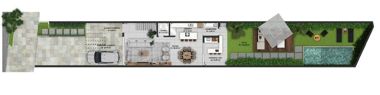 Casa de Condomínio, 3 quartos - Foto 7