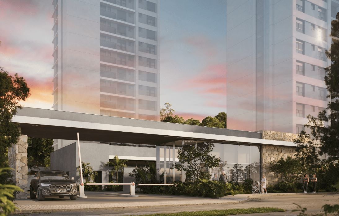 Apartamento com 4 dormitórios em condomínio no bairro Cristal em Porto Alegre/RS