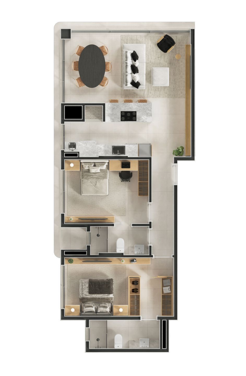 Apartamento, 2 quartos, 124 m² - Foto 28