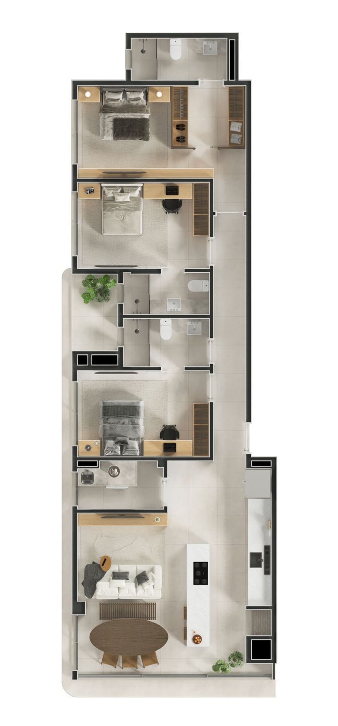 Apartamento, 2 quartos, 124 m² - Foto 18