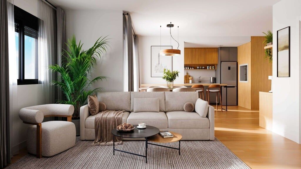 Apartamento à venda com 2 quartos, 57m² - Foto 2