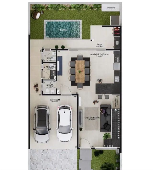 Casa, 3 quartos, 203 m² - Foto 13