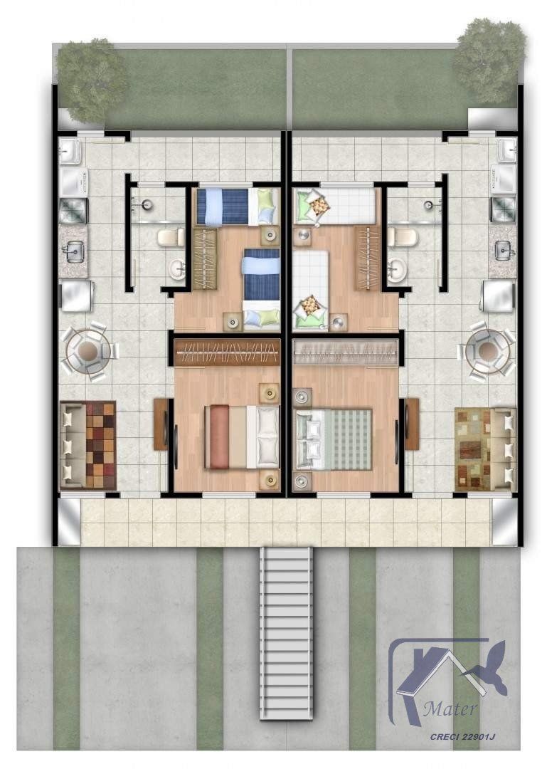 Casa, 2 quartos, 49 m² - Foto 6