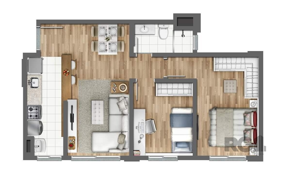 Apartamento à venda com 2 quartos, 52m² - Foto 38