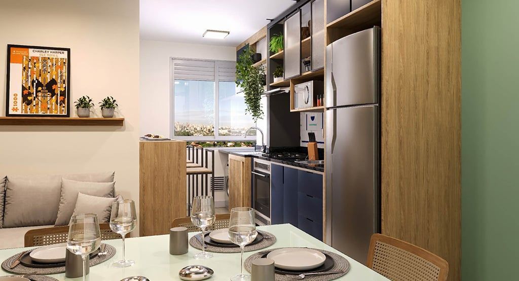 Apartamento à venda com 2 quartos, 36m² - Foto 3