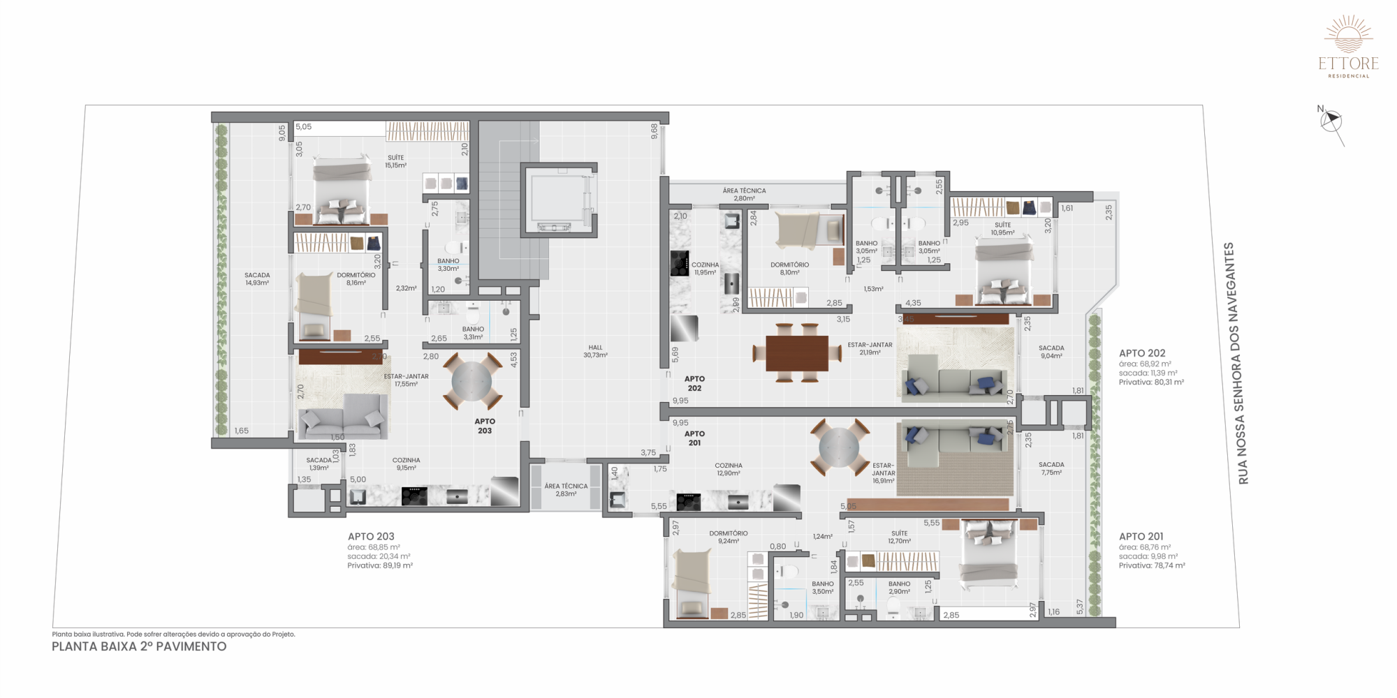 Apartamento, 2 quartos, 101 m² - Foto 17