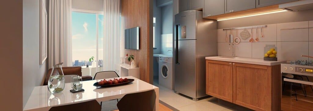 Apartamento à venda com 1 quarto, 52m² - Foto 3