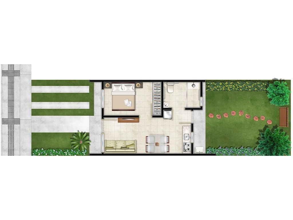 Casa à venda com 2 quartos, 44m² - Foto 4
