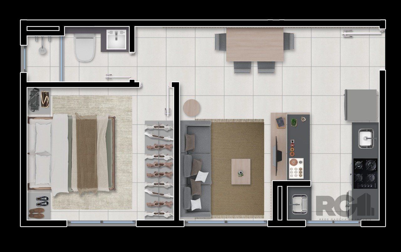 Apartamento, 1 quarto, 29 m² - Foto 10