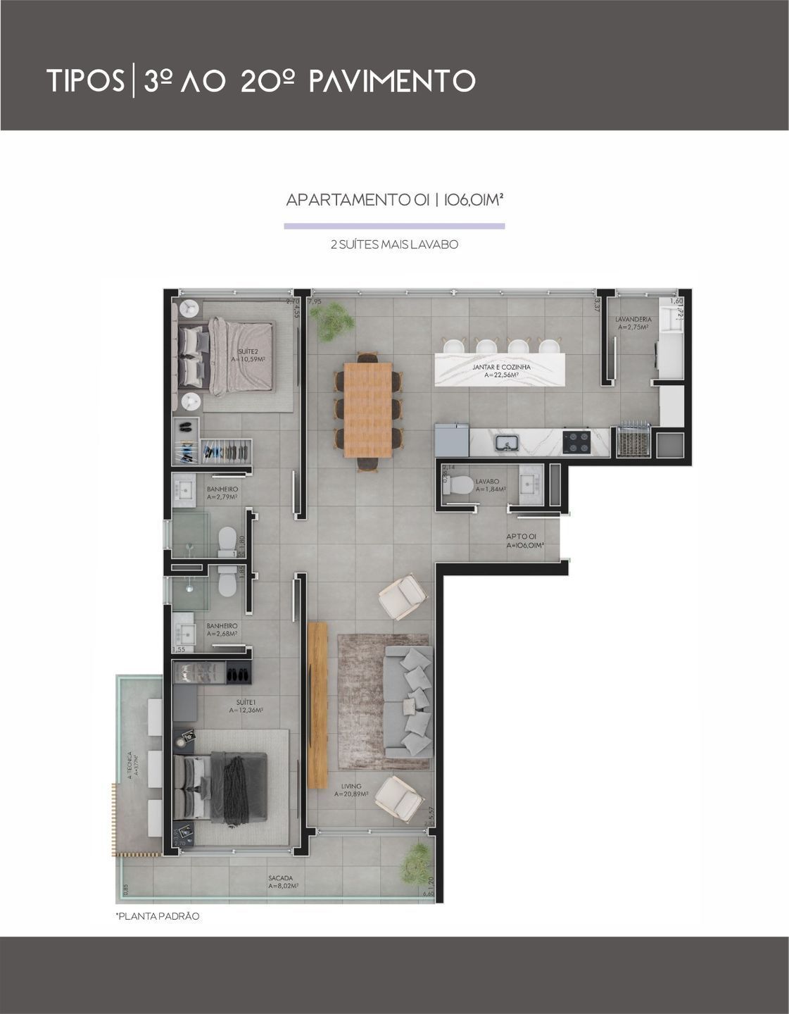 Apartamento à venda com 2 quartos, 91m² - Foto 27