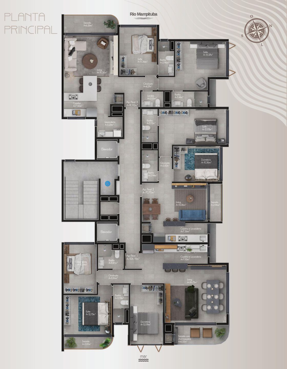 Apartamento, 2 quartos, 71 m² - Foto 10