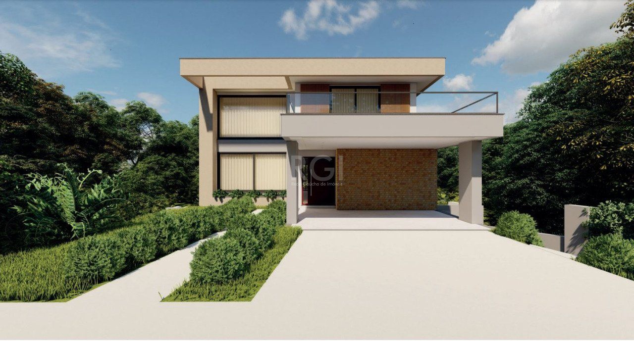 Casa Condominio para Venda - 254m², 4 dormitórios, sendo 4 suites, 2 vagas - Alphaville, Porto Alegre