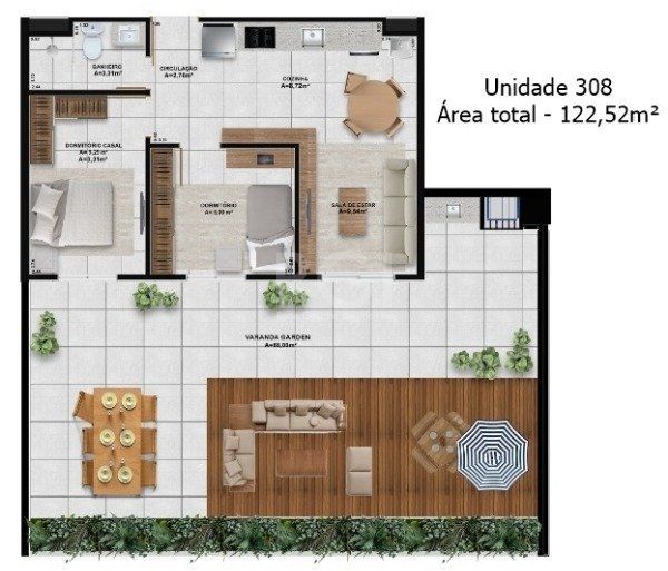 Apartamento à venda com 2 quartos, 110m² - Foto 17