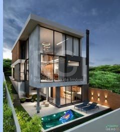 Casa Condominio para Venda - 244m², 3 dormitórios, sendo 3 suites, 2 vagas - Centro
