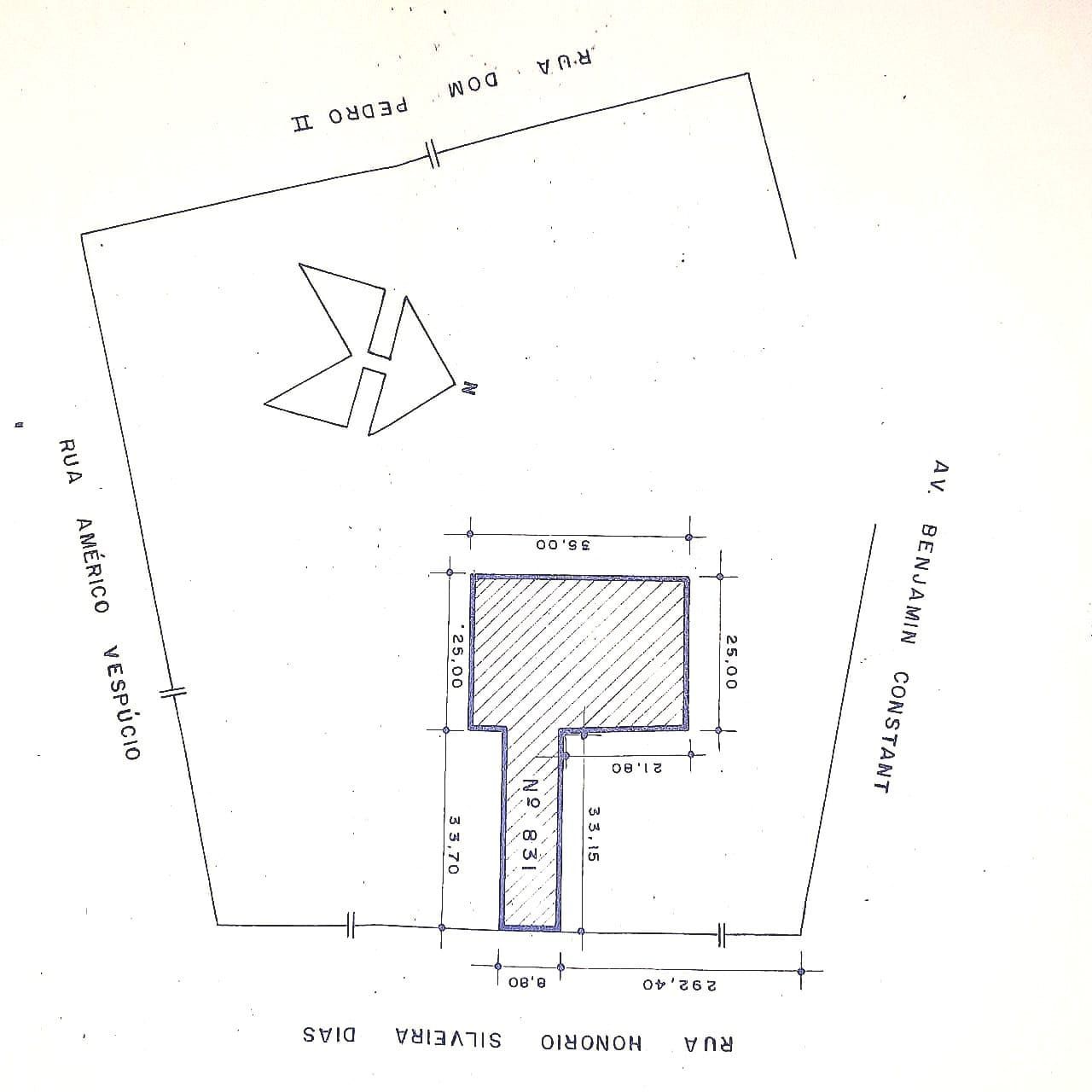 Terreno no bairro Higienópolis