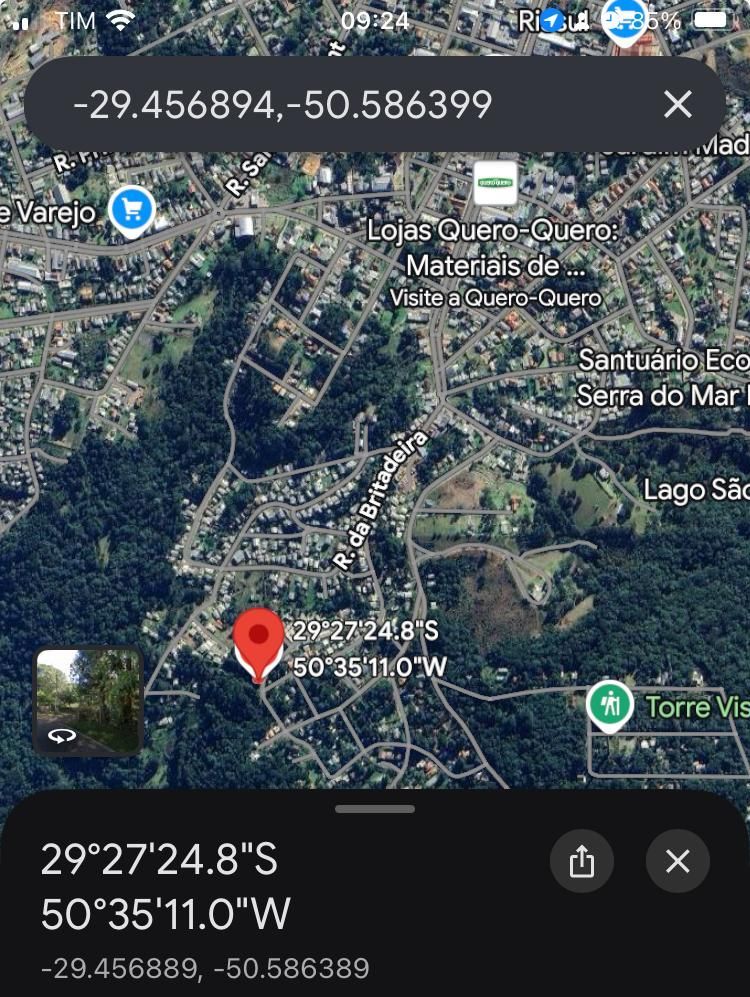 Terreno no bairro Britadeira