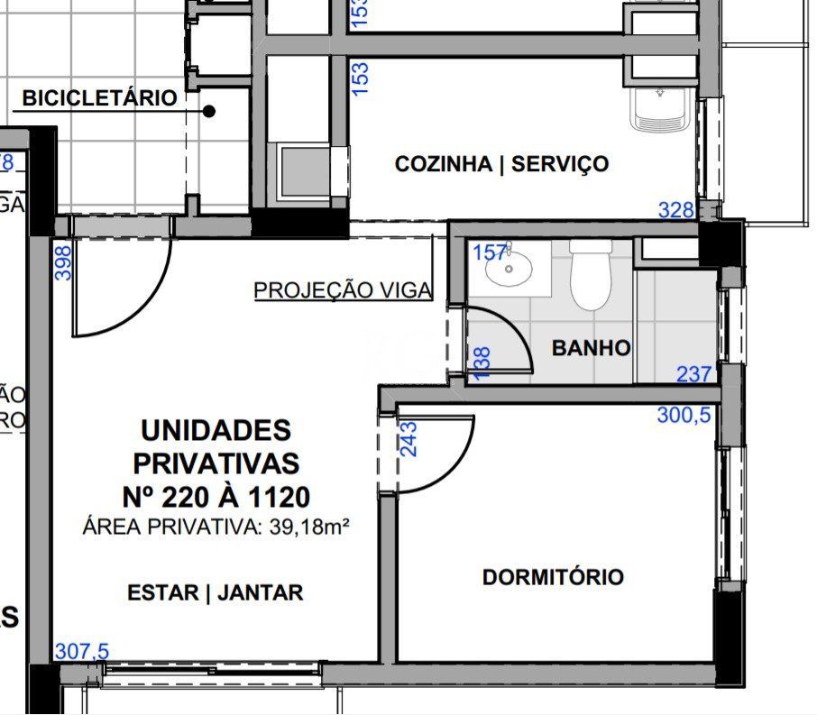 Apartamento à venda com 1 quarto, 39m² - Foto 3