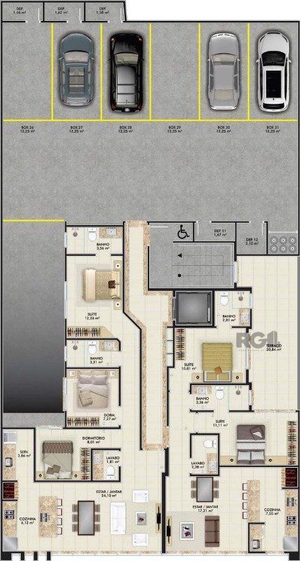 Apartamento à venda com 3 quartos, 114m² - Foto 20