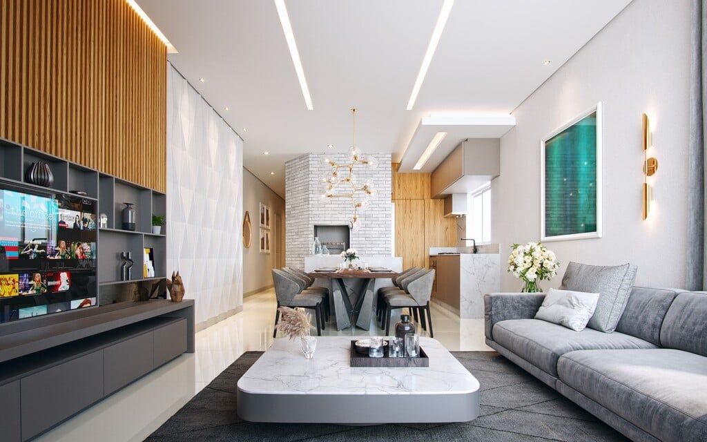 Apartamento à venda com 2 quartos, 97m² - Foto 3