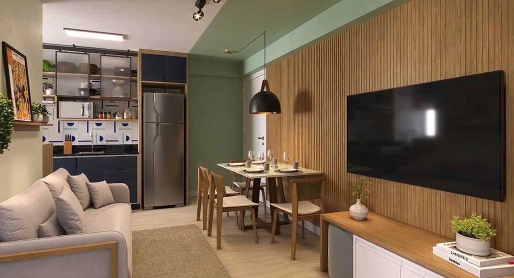 Apartamento, 2 quartos, 37 m² - Foto 2