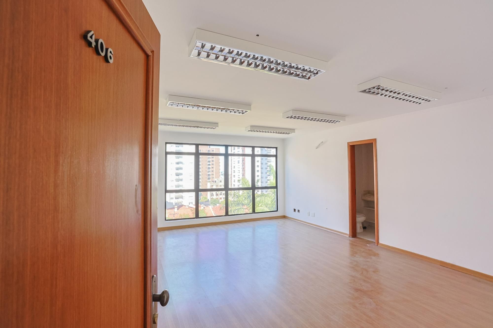 Conjunto Comercial-Sala para alugar com 1 quarto, 51m² - Foto 9