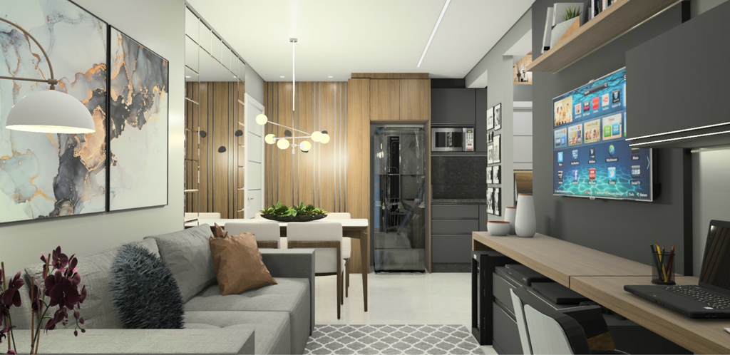 Apartamento, 1 quarto, 35 m² - Foto 2