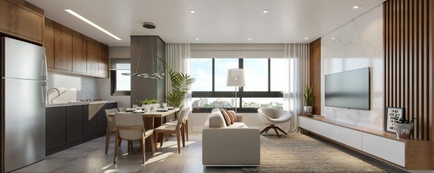 Apartamento, 2 quartos, 57 m² - Foto 2