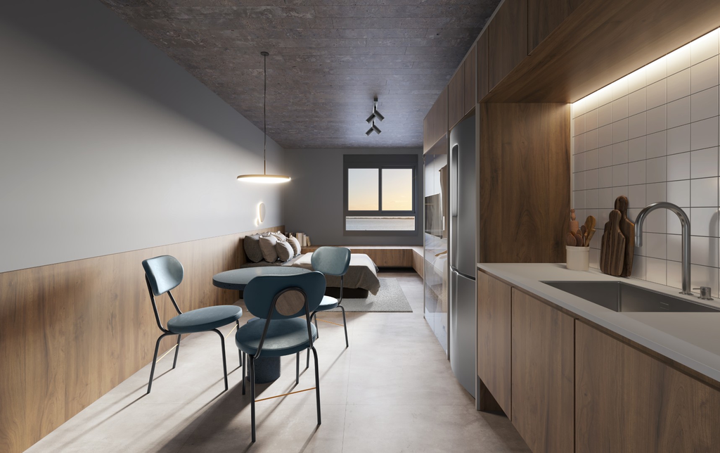 Flat/Apart Hotel, 1 quarto, 35 m² - Foto 14