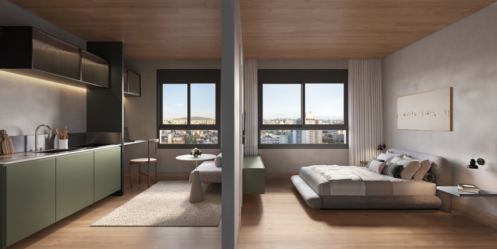 Flat/Apart Hotel, 1 quarto, 25 m² - Foto 8