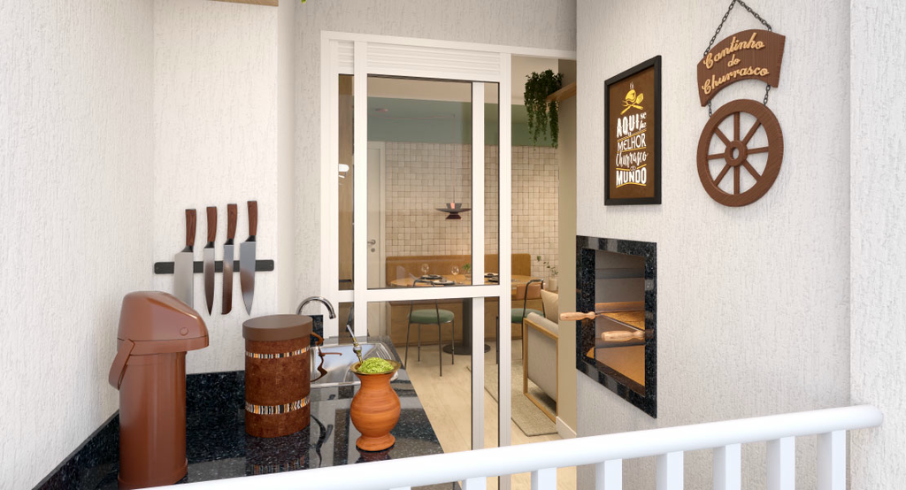 Apartamento, 2 quartos, 37 m² - Foto 2