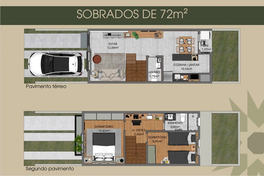 Casa de Condomínio, 2 quartos - Foto 13