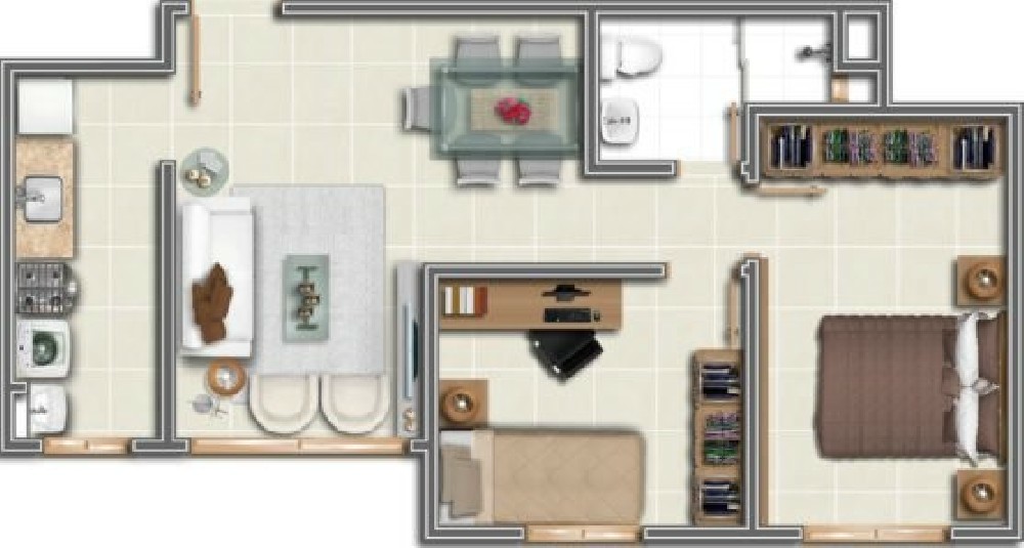 Apartamento, 2 quartos, 59 m² - Foto 10