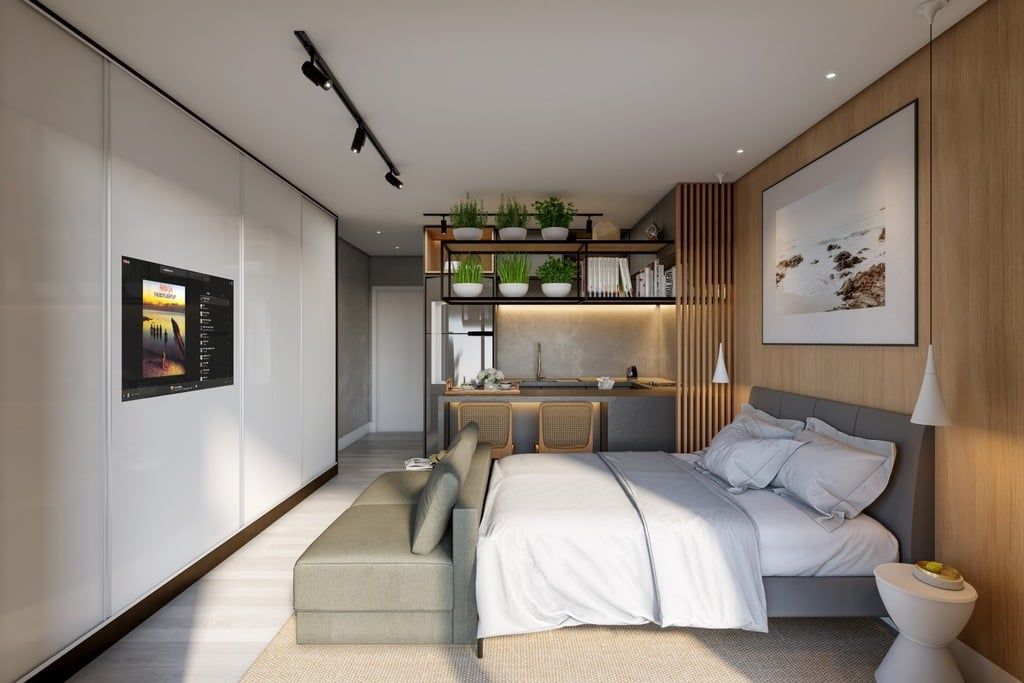 Apartamento, 1 quarto, 32 m² - Foto 7