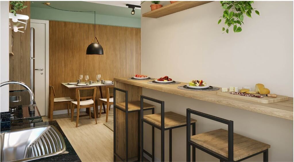 Apartamento, 2 quartos, 35 m² - Foto 9