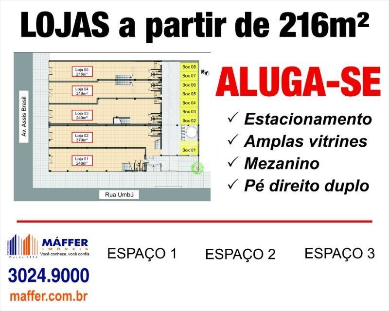 Loja-Salão para alugar, 247m² - Foto 5