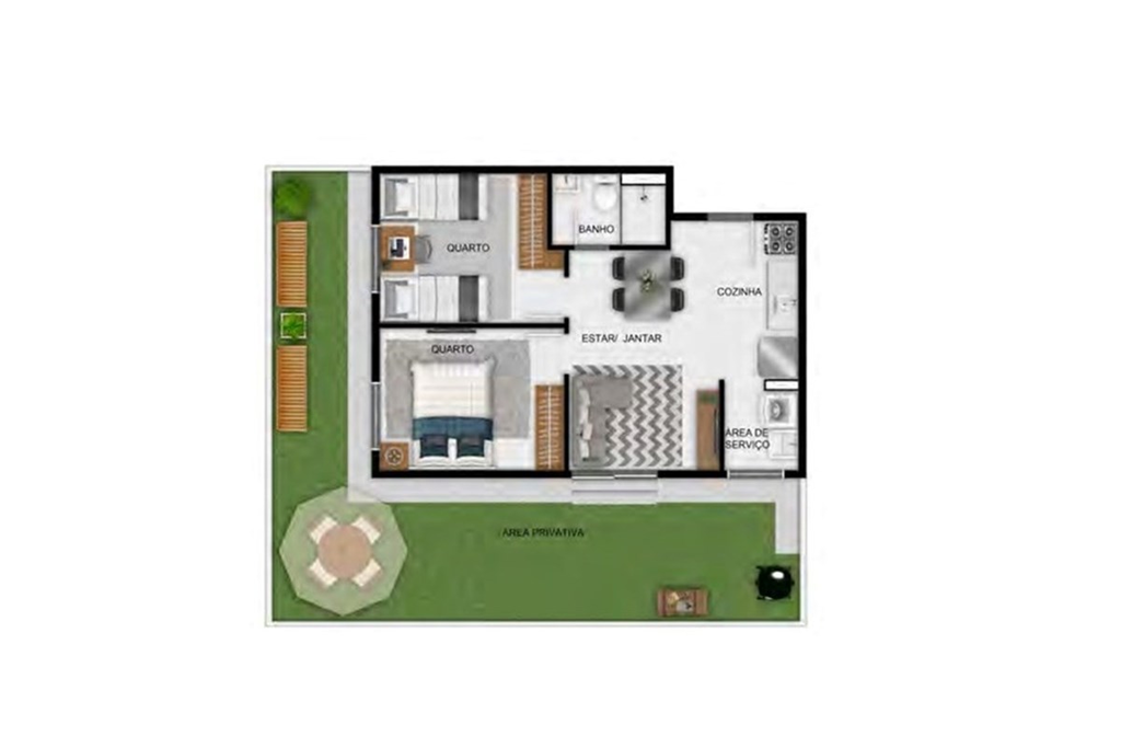 Apartamento, 2 quartos, 38 m² - Foto 24
