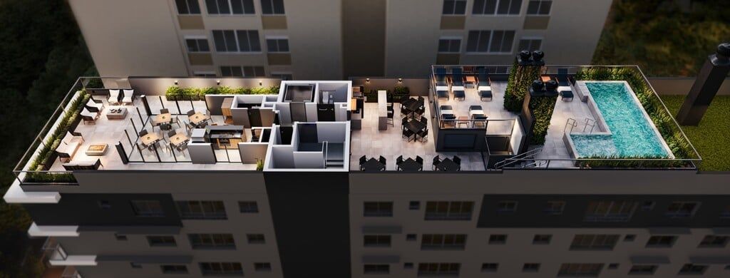 Apartamento, 1 quarto, 35 m² - Foto 12