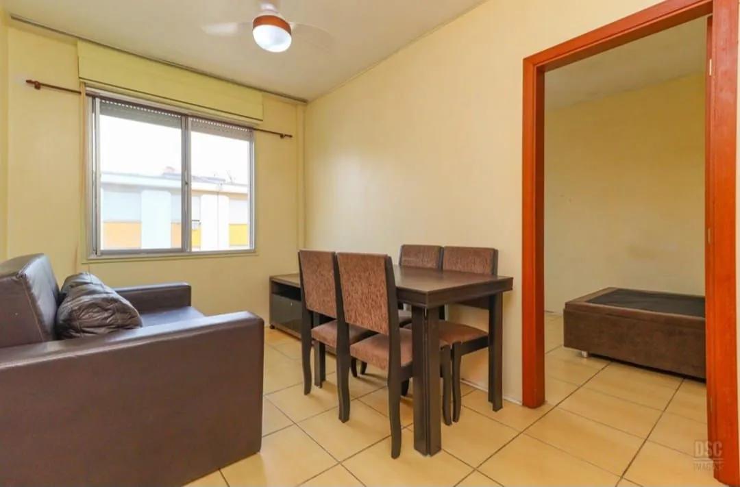 Apartamento 1 dormitório semi mobiliado na Vila Nova