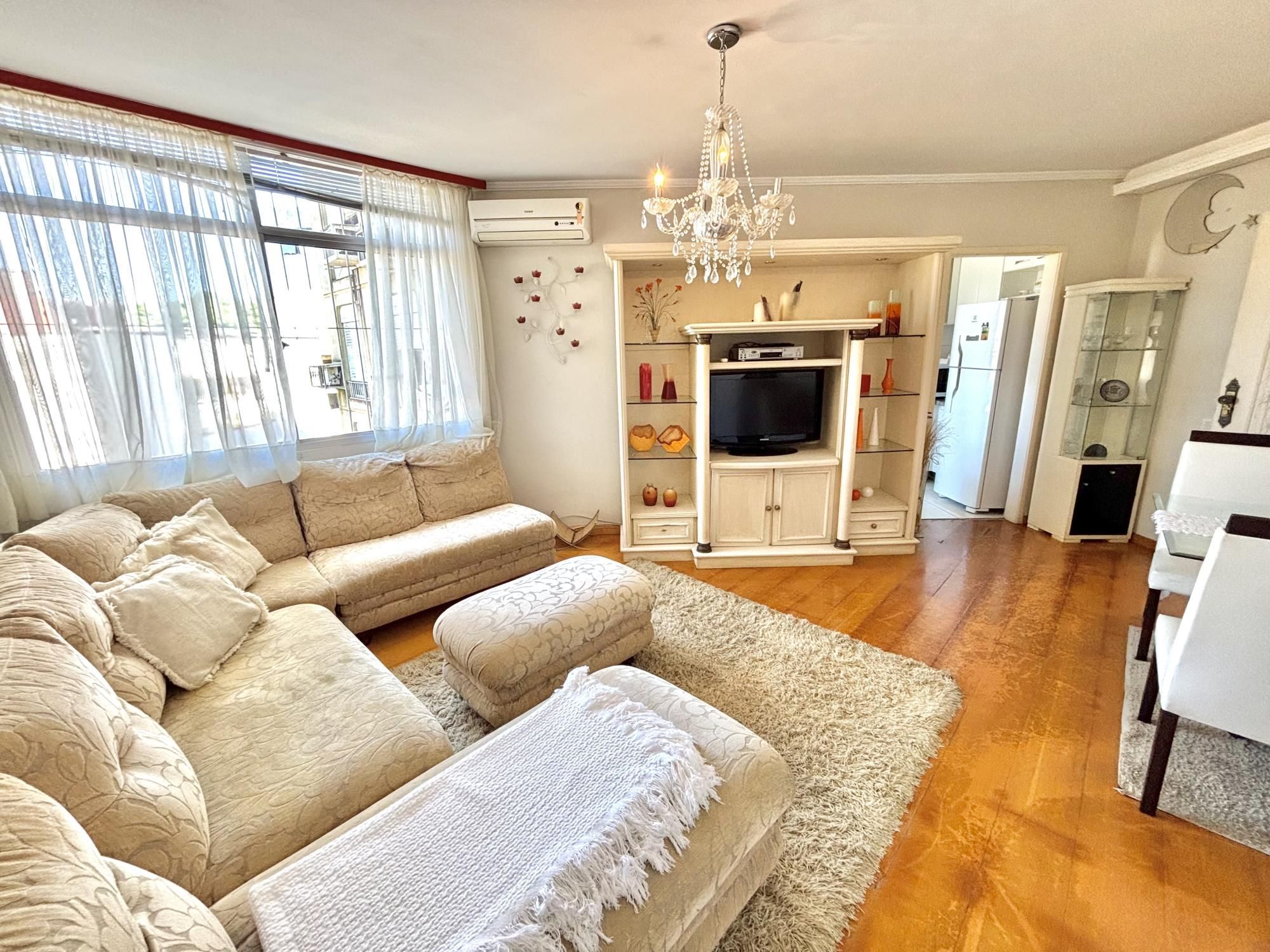 Apartamento 100% mobiliado,2 dormitórios, vaga rotativa, barra shopping, 63m²