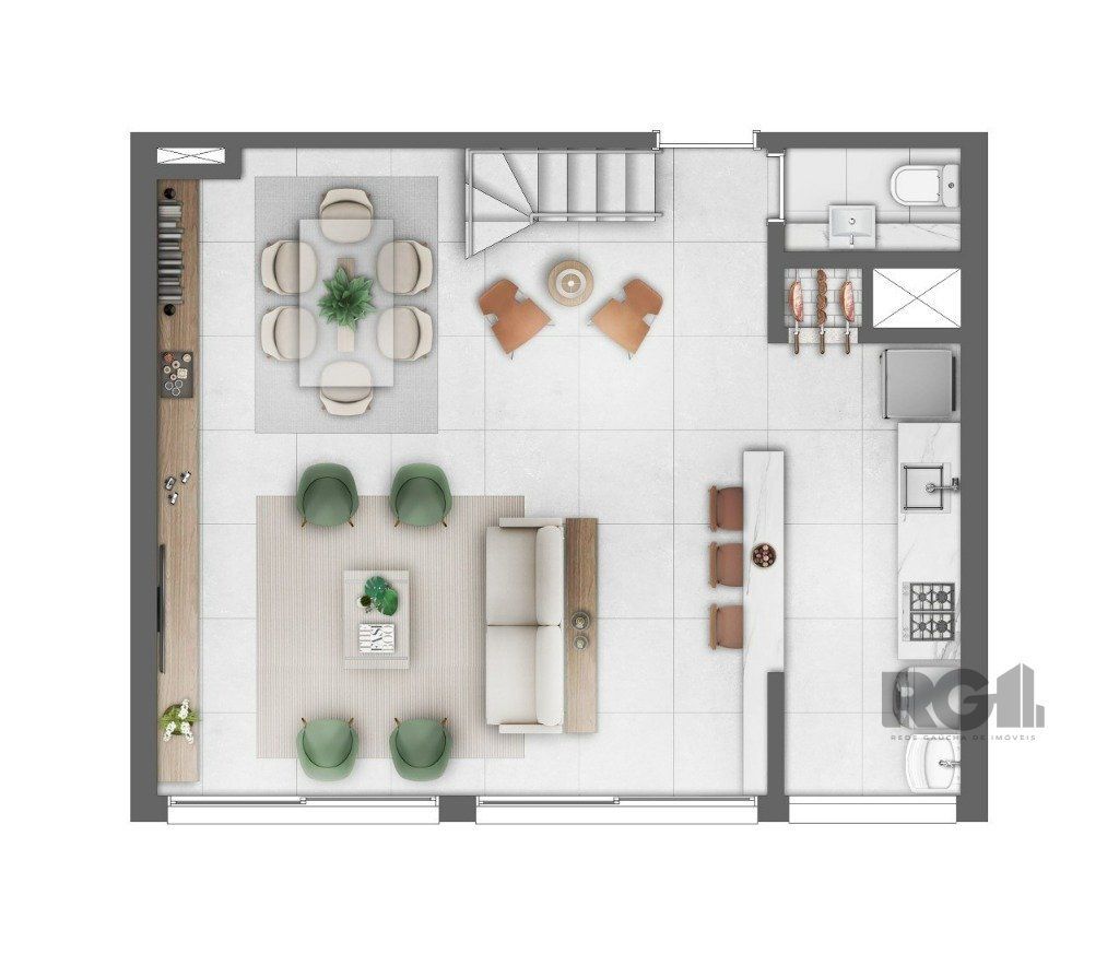 Apartamento, 1 quarto, 53 m² - Foto 13