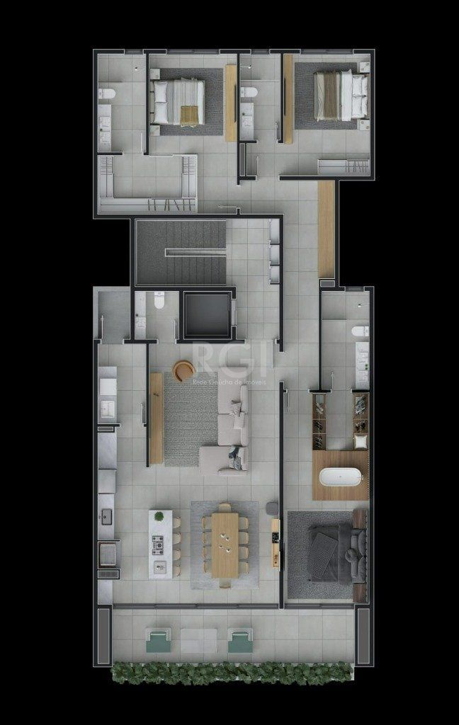Apartamento, 2 quartos, 363 m² - Foto 2