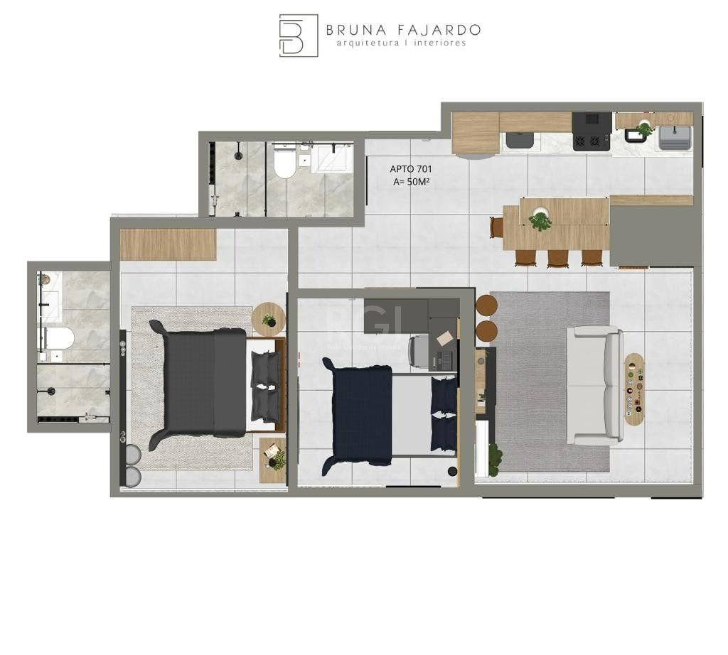 Apartamento, 2 quartos, 60 m² - Foto 32