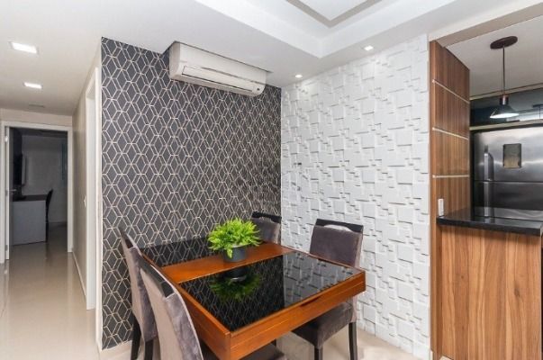 Apartamento de 3 dormitórios (suíte), mobiliado,80m2, com churrasqueira, vaga, e infra completa. — foto 3