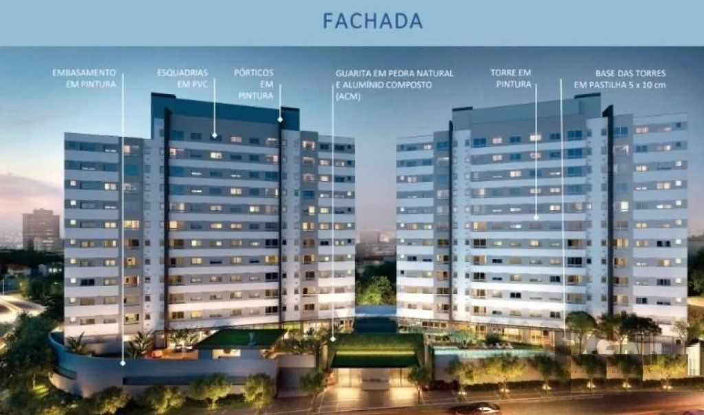 Apartamento à venda com 3 quartos, 67m² - Foto 1