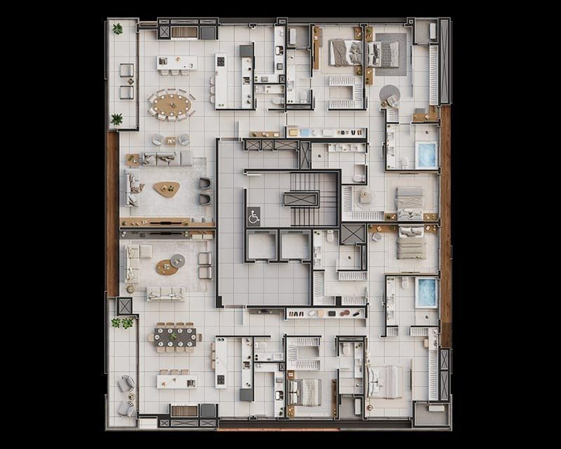 Apartamento, 3 quartos, 200 m² - Foto 14