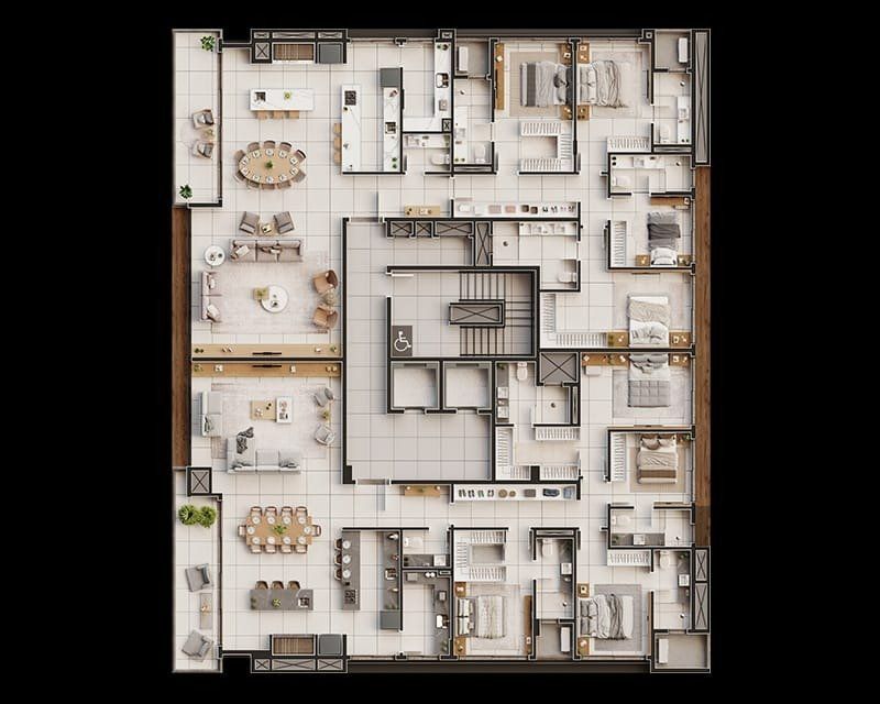 Apartamento, 3 quartos, 200 m² - Foto 13