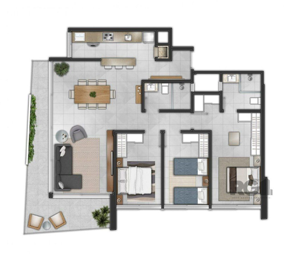 Apartamento, 3 quartos, 106 m² - Foto 17