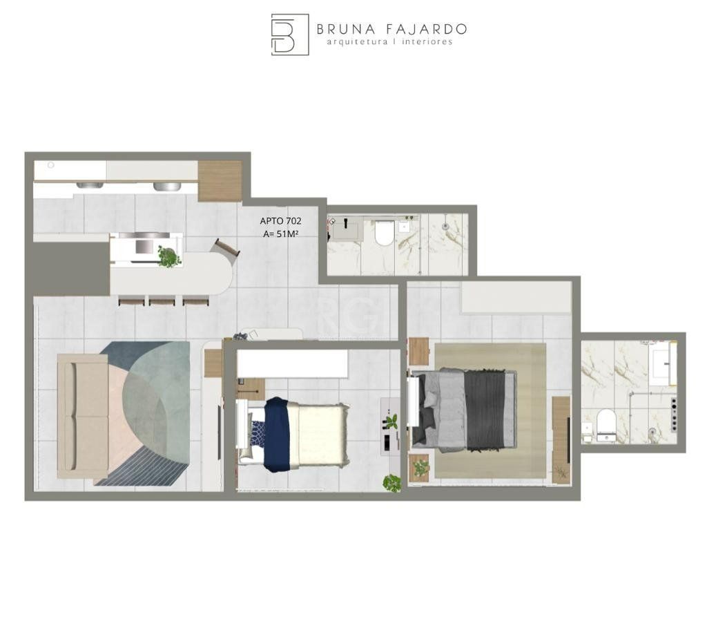 Apartamento, 2 quartos, 60 m² - Foto 11